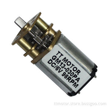 13mm 6v DC gear motor with gearbox for door lock